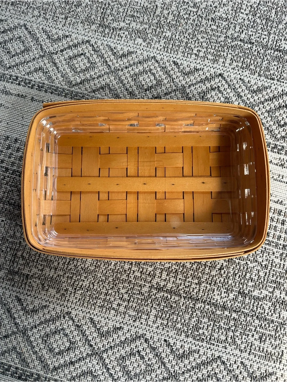 Longaberger 9x13 Serving Solutions Basket (2002) w/Protector